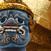 face at Royal Palace, Bangkok