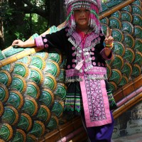 child at Doi Suthep, Chiang Mai