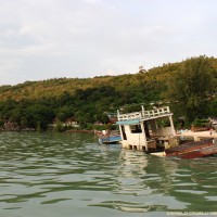 a boat in phi phi