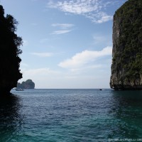 close to maya bay, phi phi leh